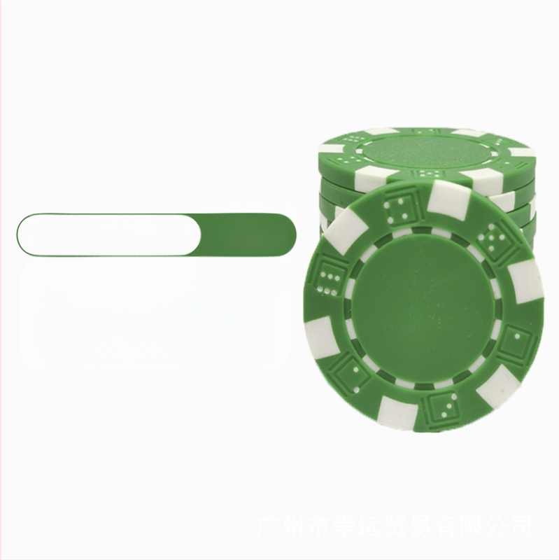 Plastikust žetoonide komplekt – ABS materjal, 1000 tk, kohandatav, sobib pokkerile, mahjongile ja lauamängudele