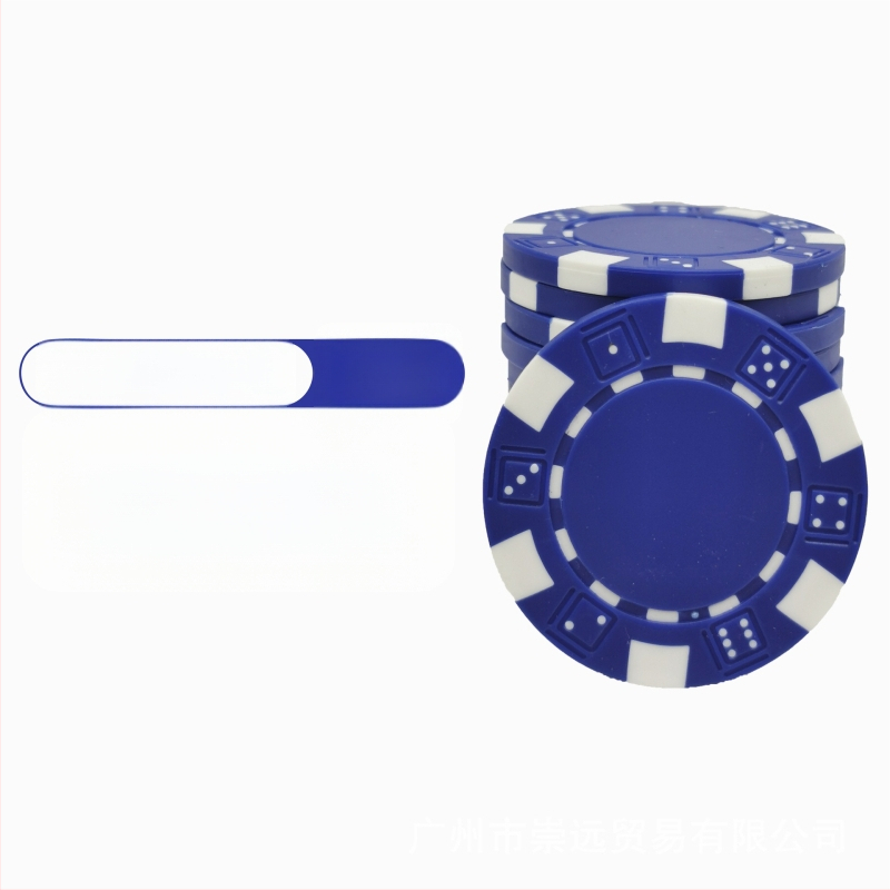 Plastikust žetoonide komplekt – ABS materjal, 1000 tk, kohandatav, sobib pokkerile, mahjongile ja lauamängudele