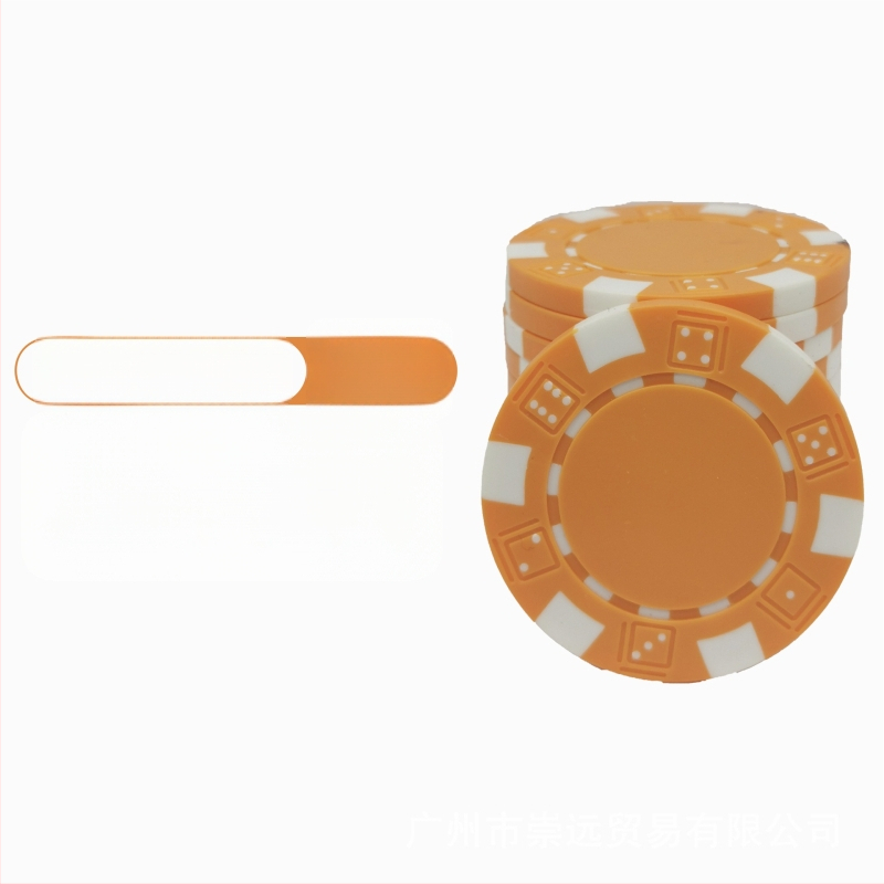 Plastikust žetoonide komplekt – ABS materjal, 1000 tk, kohandatav, sobib pokkerile, mahjongile ja lauamängudele