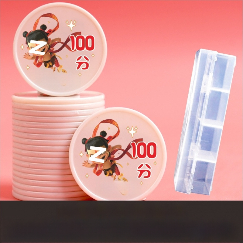 Plastikust mänguasemündid lastele — multikas pere teema, klassivahetuseks tokenid, melamiin