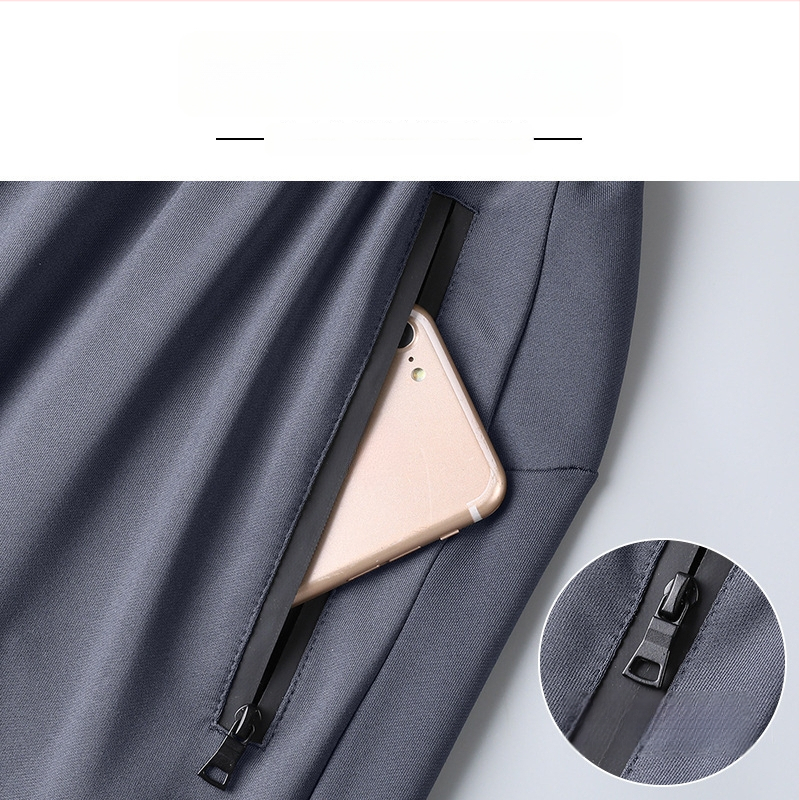 Vīriešu velosporta komplekts — brīva piegriezuma tops un bikses, ātri žūstošs, rudens–ziemas aprīkojums