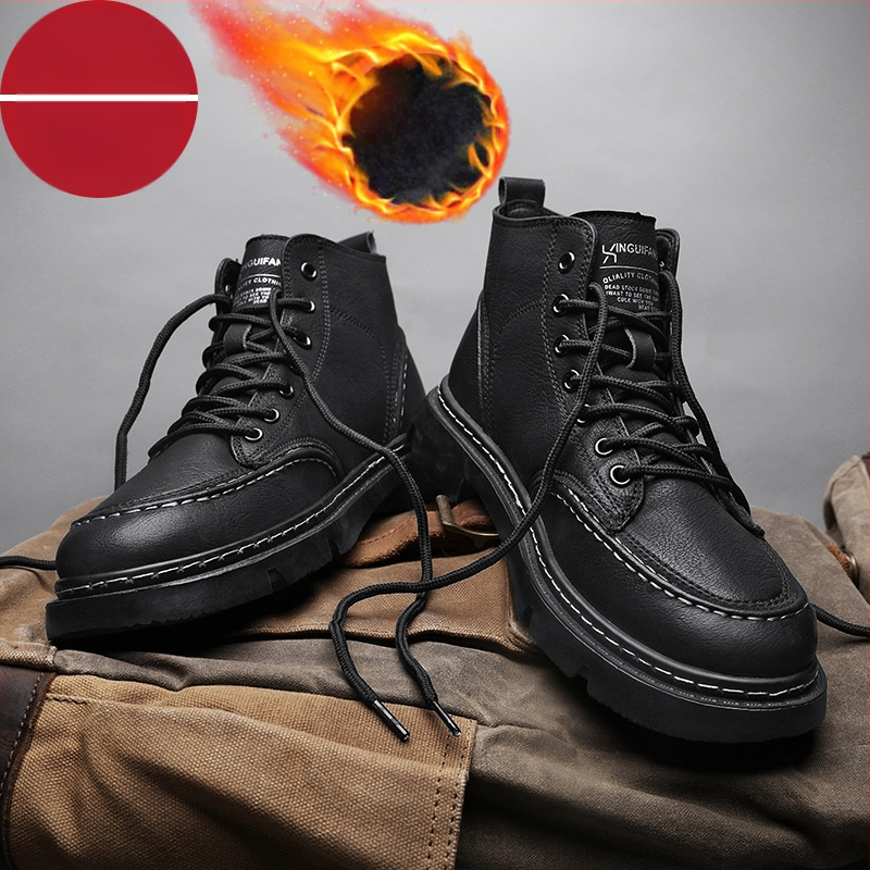 Vyriniai žieminiai sportiniai-kasdieniniai bateliai su pūkuota įdaila, viršus iš super pluošto, PU įdėklas, gumos padas, raišteliai