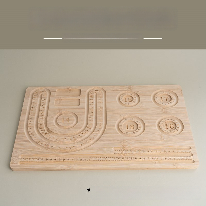 Rokassprādžu displeja statīvs – metāls, pērļu šablons, DIY dizaina instruments