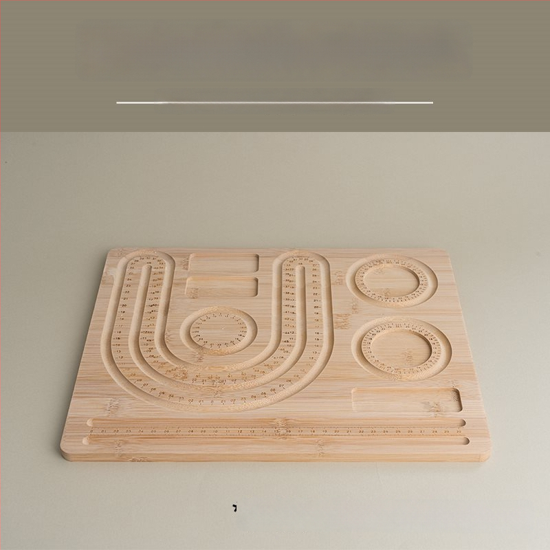 Rokassprādžu displeja statīvs – metāls, pērļu šablons, DIY dizaina instruments