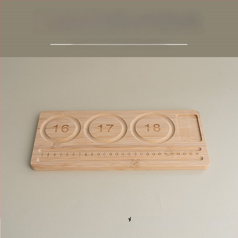 Rokassprādžu displeja statīvs – metāls, pērļu šablons, DIY dizaina instruments