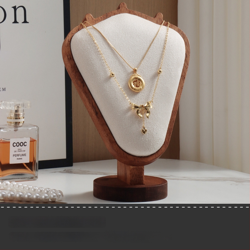 Daugiafunkcinis papuošalų ekspozicijos laikiklis, su nepluošto audiniu, stalinis montavimas