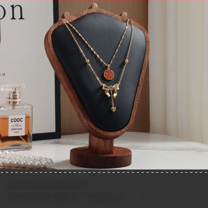 Daugiafunkcinis papuošalų ekspozicijos laikiklis, su nepluošto audiniu, stalinis montavimas