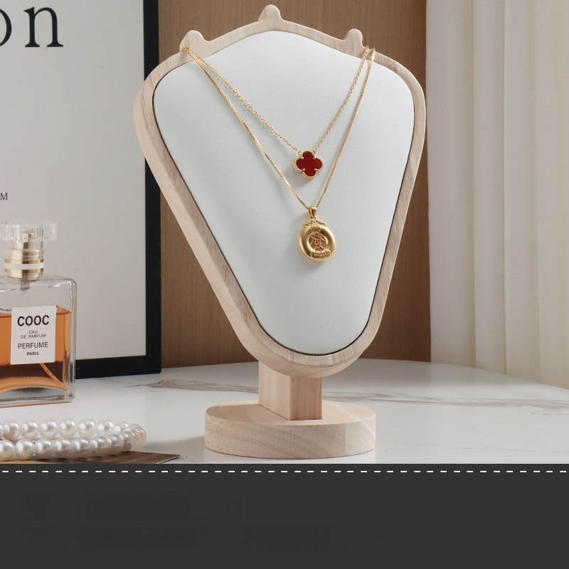 Daugiafunkcinis papuošalų ekspozicijos laikiklis, su nepluošto audiniu, stalinis montavimas