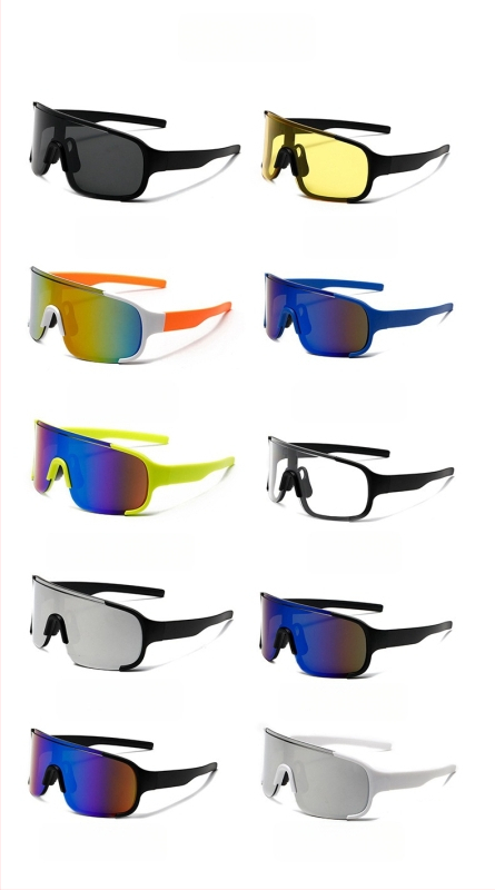 Ochelari de ski pentru zăpadă montană – Protecție împotriva vântului, Protecție UV, Protecție împotriva prafului, Material PC, Strat unic