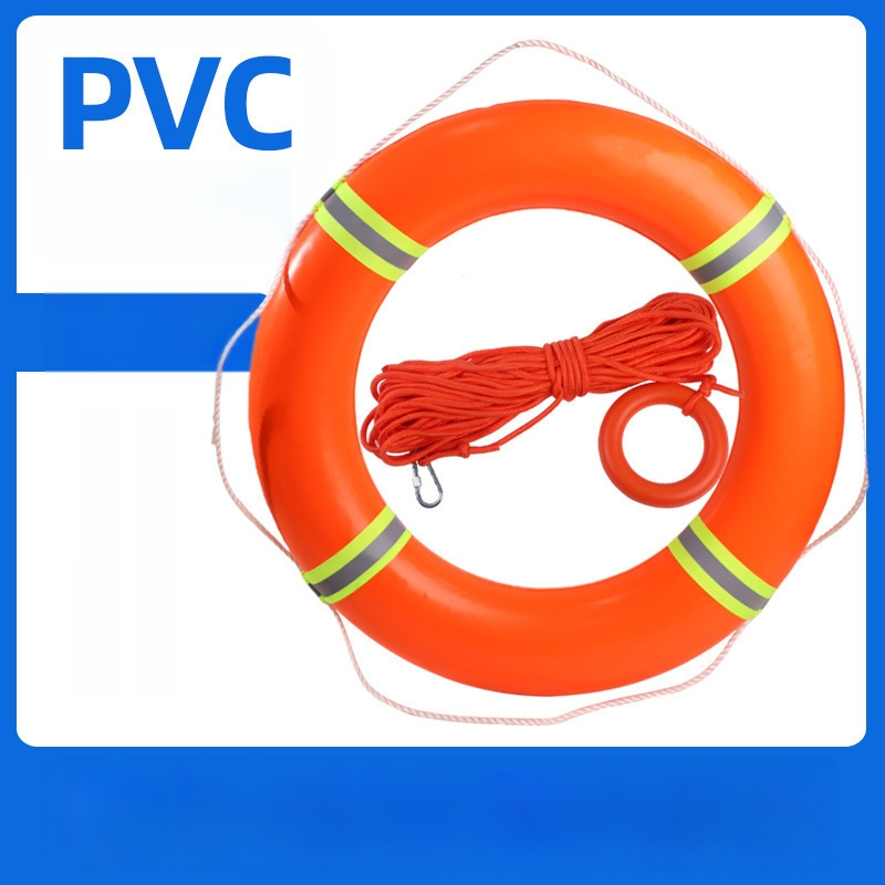 Pieaugušo glābšanas riņķis, PVC jūras, profesionāls, biezināts ciets plastmasas riņķis ar reklāmas logotipu