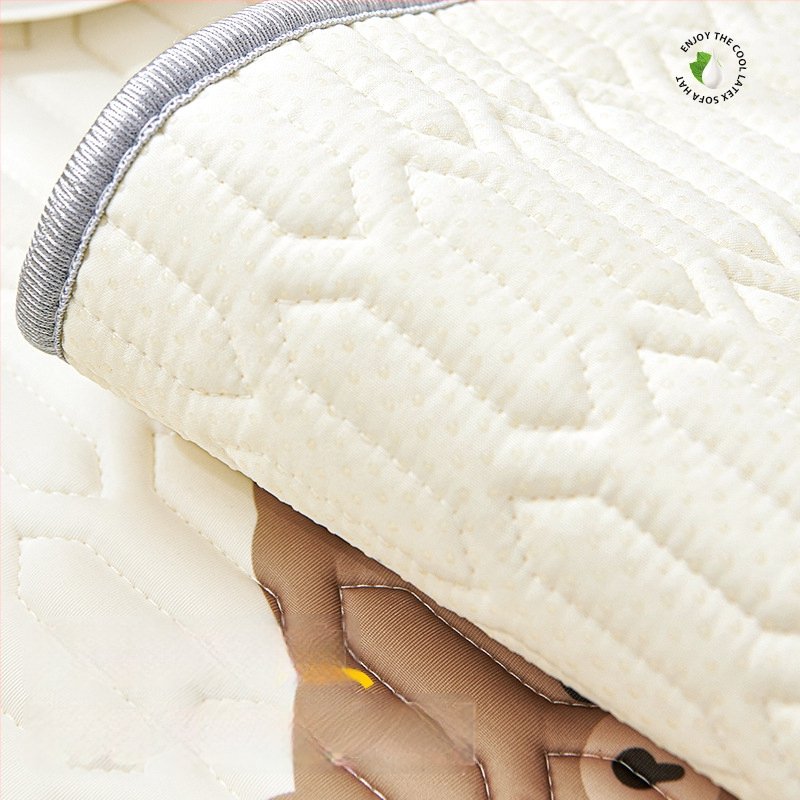 Dīvāna spilvena pārvalks ar dabīgu lateksu (>90%), izšūts audums, pielāgojams, moderns stils