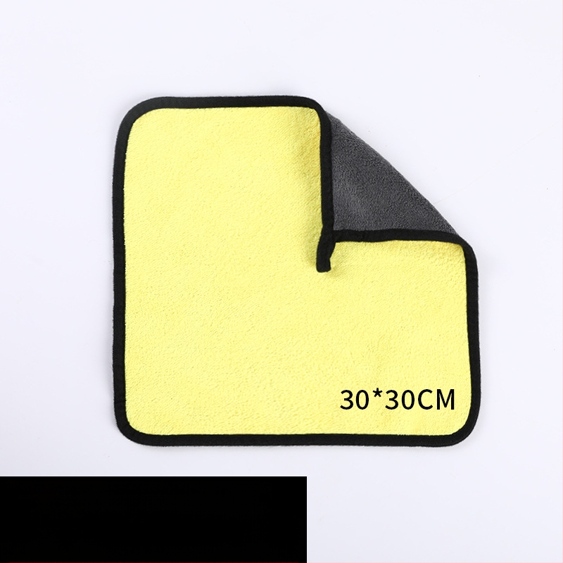 Korall plüss négyzet alakú törölköző, többfunkciós törlőkendő, 400–600 g, szegélyezett, logó nyomtatás elérhető