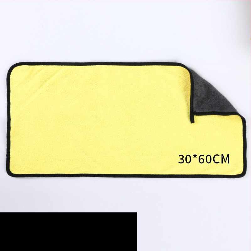 Korall plüss négyzet alakú törölköző, többfunkciós törlőkendő, 400–600 g, szegélyezett, logó nyomtatás elérhető