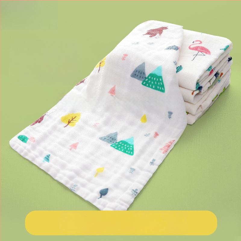 Bērnu marles dušas dvielis – 100% kokvilna, taisnstūrveida, 70 g