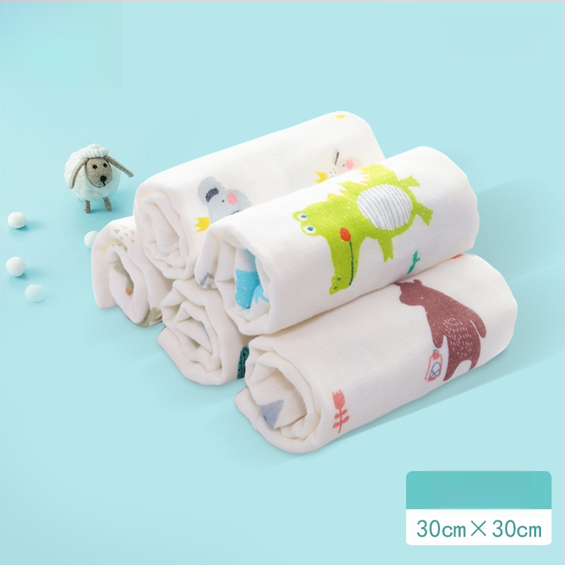 Bērnu marles dušas dvielis – 100% kokvilna, taisnstūrveida, 70 g