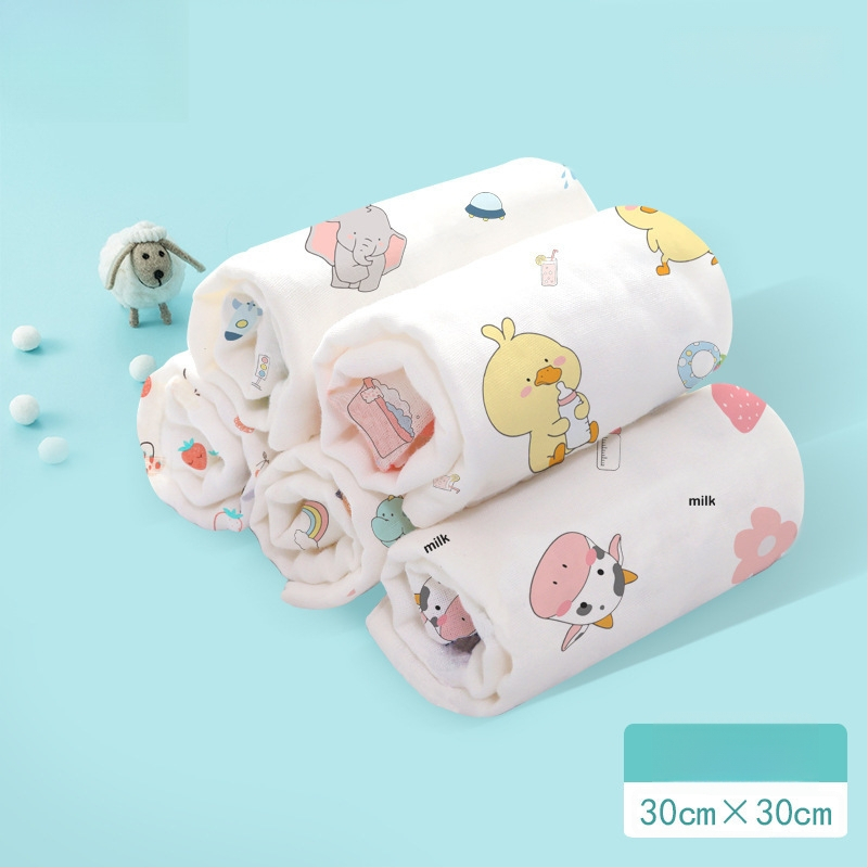 Bērnu marles dušas dvielis – 100% kokvilna, taisnstūrveida, 70 g