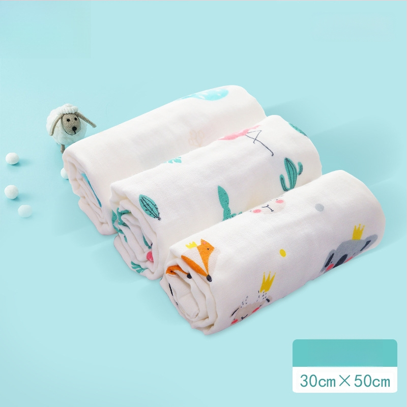 Bērnu marles dušas dvielis – 100% kokvilna, taisnstūrveida, 70 g