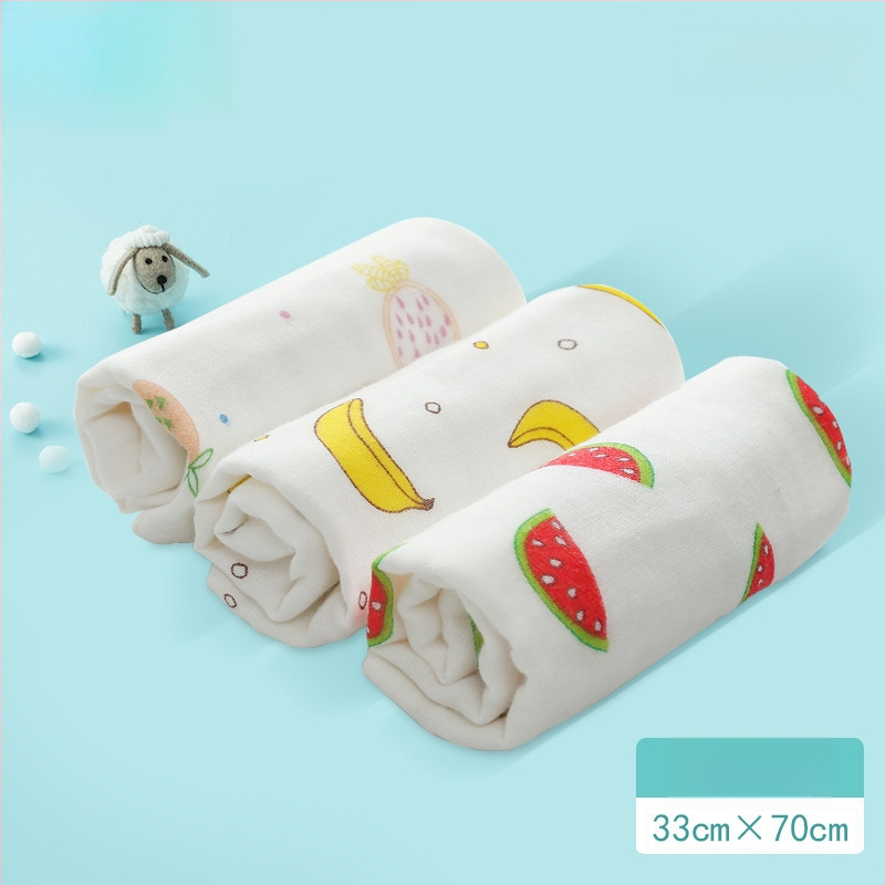 Bērnu marles dušas dvielis – 100% kokvilna, taisnstūrveida, 70 g