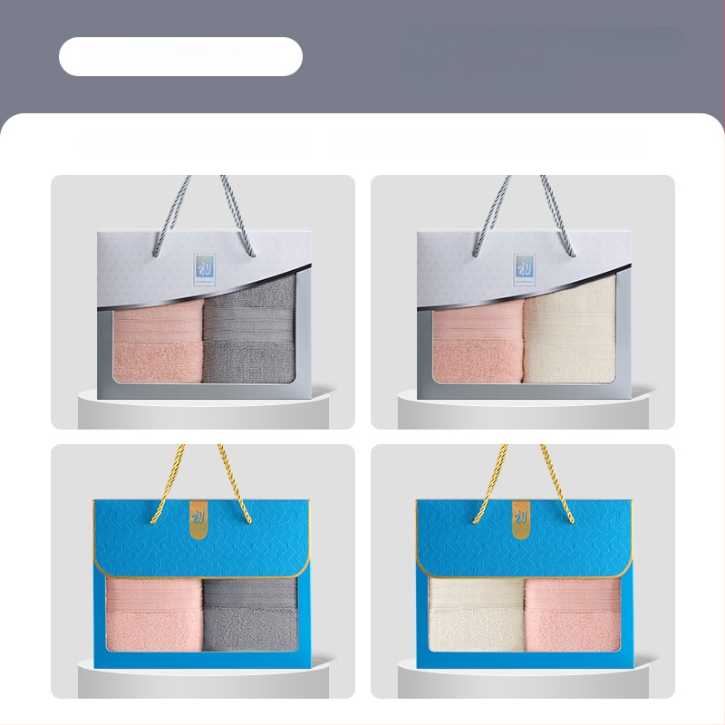 Dāvanu komplekts dvieļiem kastē, no 100% kokvilnas, 250 g, logotipa drukāšana pieejama, biznesa dāvana