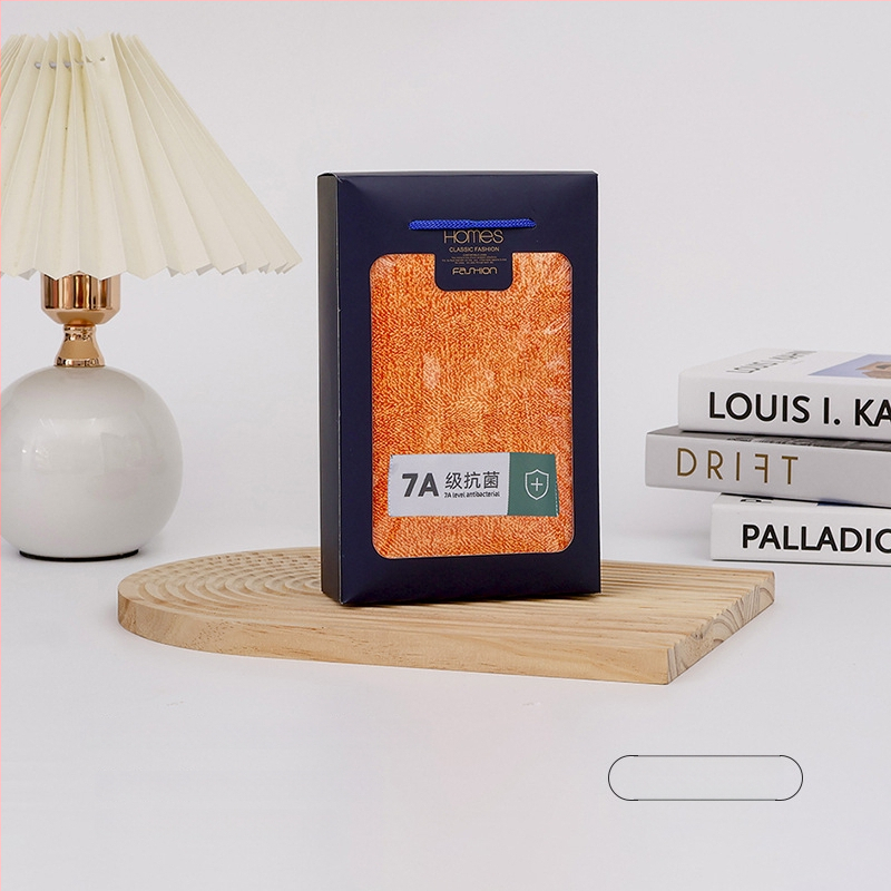 Triju dvieļu komplekts dāvanu kastē, korāla pūkains audums, uzsūcošs, logotipa personalizācija, zīmols Mufanduo