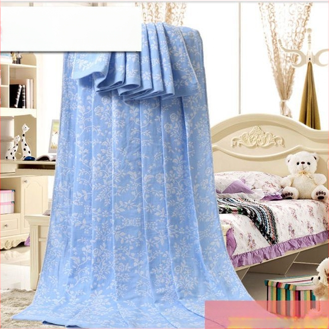 Medvilninis rankšluosčių pledas, pastoraliu stiliumi