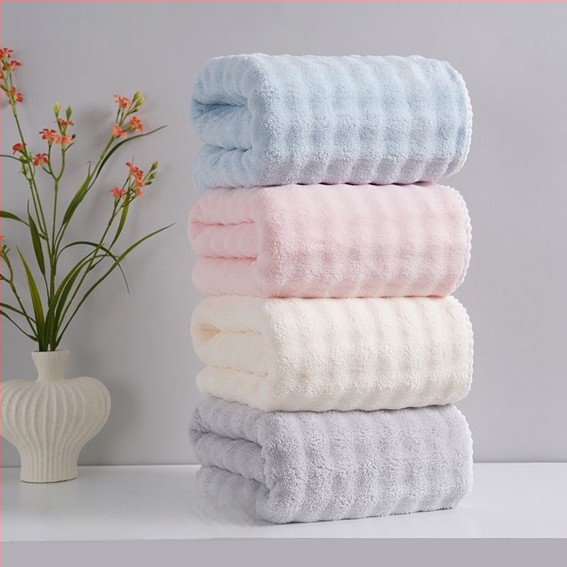 2 darabos mikroszálas fürdőlepedő, Jacquard 150D, gyorsan száradó, puha és vastag, fürdő- és strandtörölköző