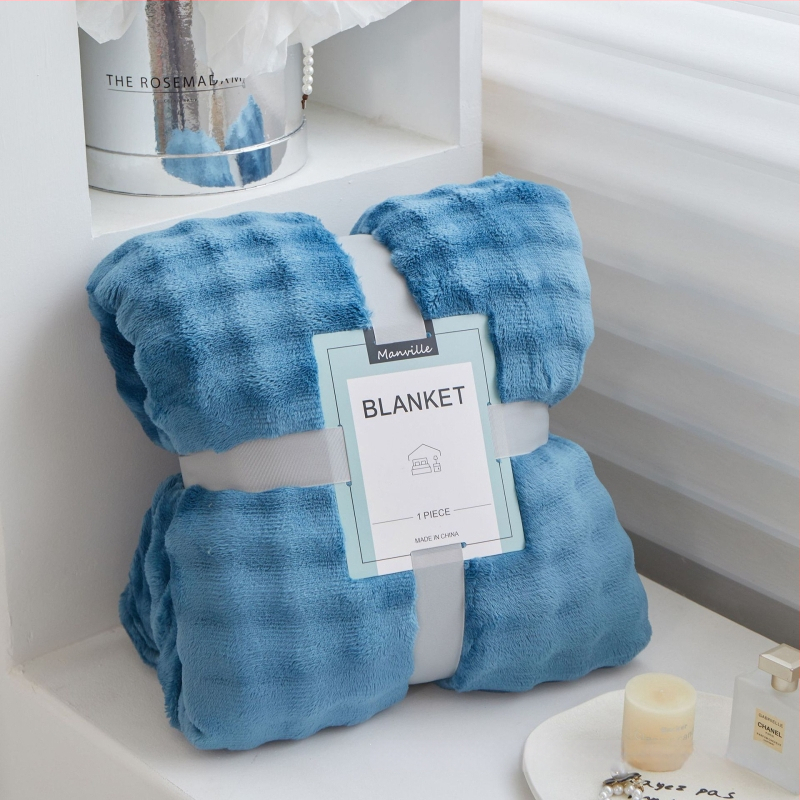 Koralinio veliūro antklodė, vieno sluoksnio, dviejų pusių, 100% poliesteris, svoris 300, pavasario–rudens naudojimui