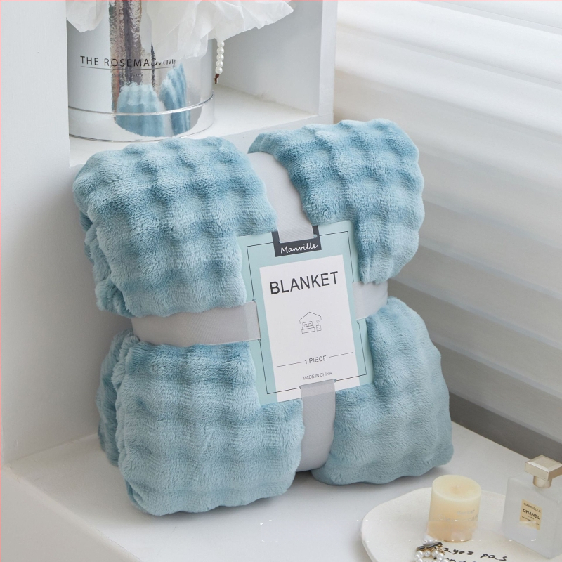 Koralinio veliūro antklodė, vieno sluoksnio, dviejų pusių, 100% poliesteris, svoris 300, pavasario–rudens naudojimui