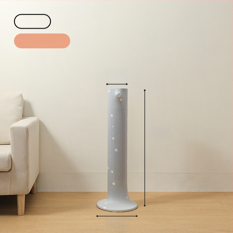 Univerzális porvédő borítás toronyventilátorhoz — rugalmas Milk Silk szövet, poliészter-pamut, porvédő hálós védő