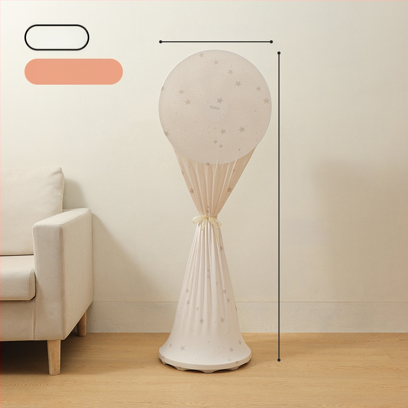 Univerzális porvédő borítás toronyventilátorhoz — rugalmas Milk Silk szövet, poliészter-pamut, porvédő hálós védő