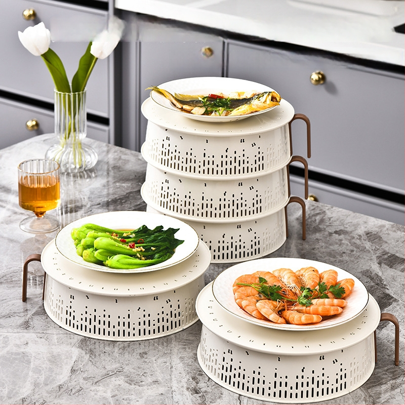 Maisto uždangalas likusiems patiekalams – maisto kokybės plastikas, kvėpuojantis, dulkių atsparus ir nuo uodų