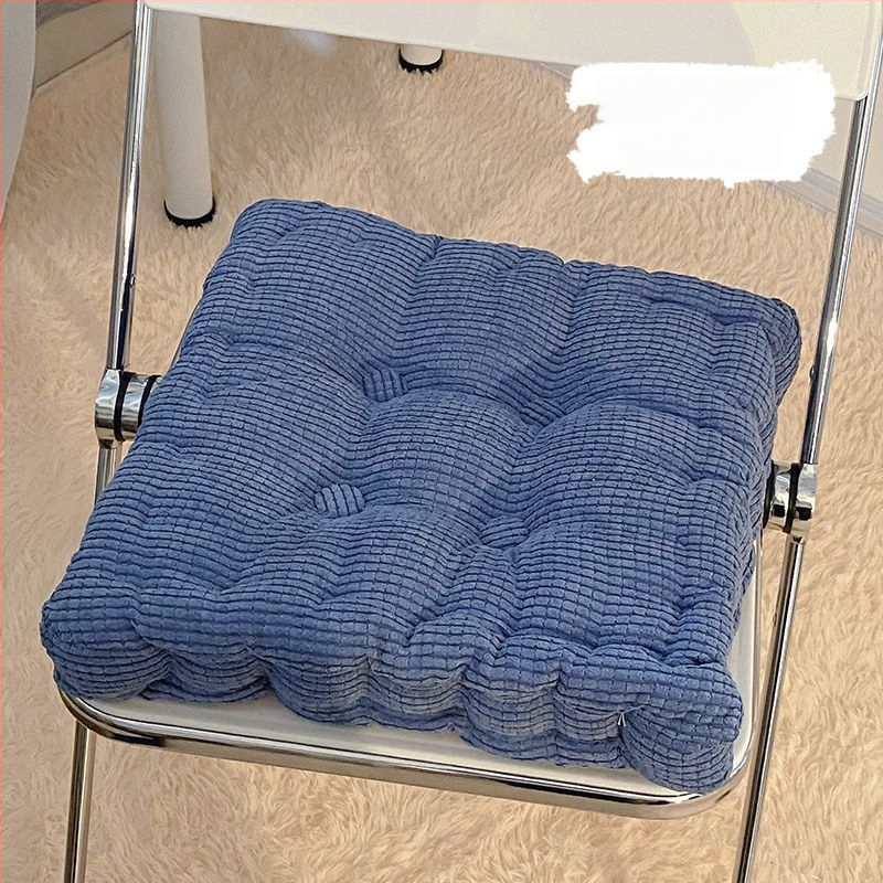 Diák ülőpárna, pamut, minimalist stílus, doily-formájú párna, hosszú ülés utáni fájdalom elleni kényelem, rácsmintás