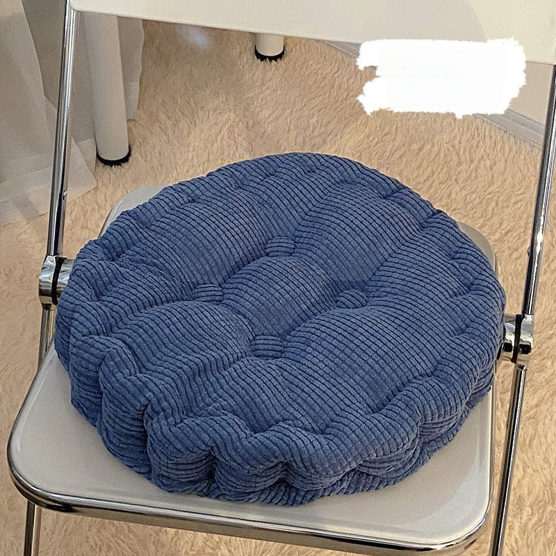 Diák ülőpárna, pamut, minimalist stílus, doily-formájú párna, hosszú ülés utáni fájdalom elleni kényelem, rácsmintás