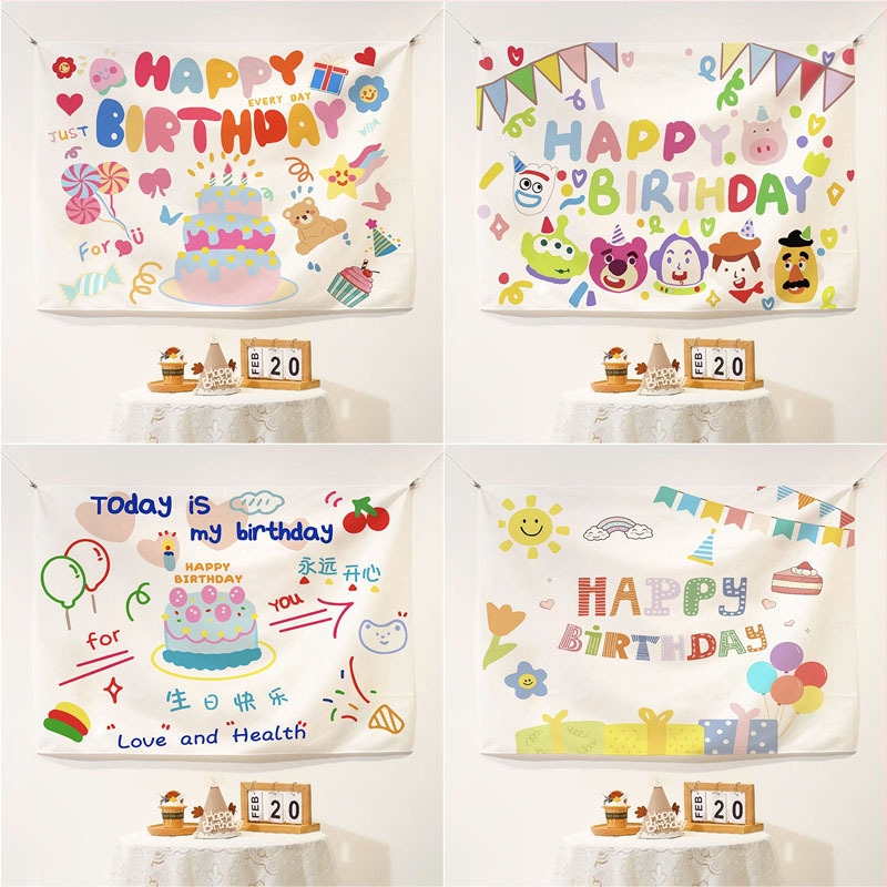 Seinų gobelenas – Cartoon/Anime motyvas, audinys: trumpas plišas (81–90% poliesterio), procesas: skaitmeninis šilumos perdavimas, forma: stačiakampis