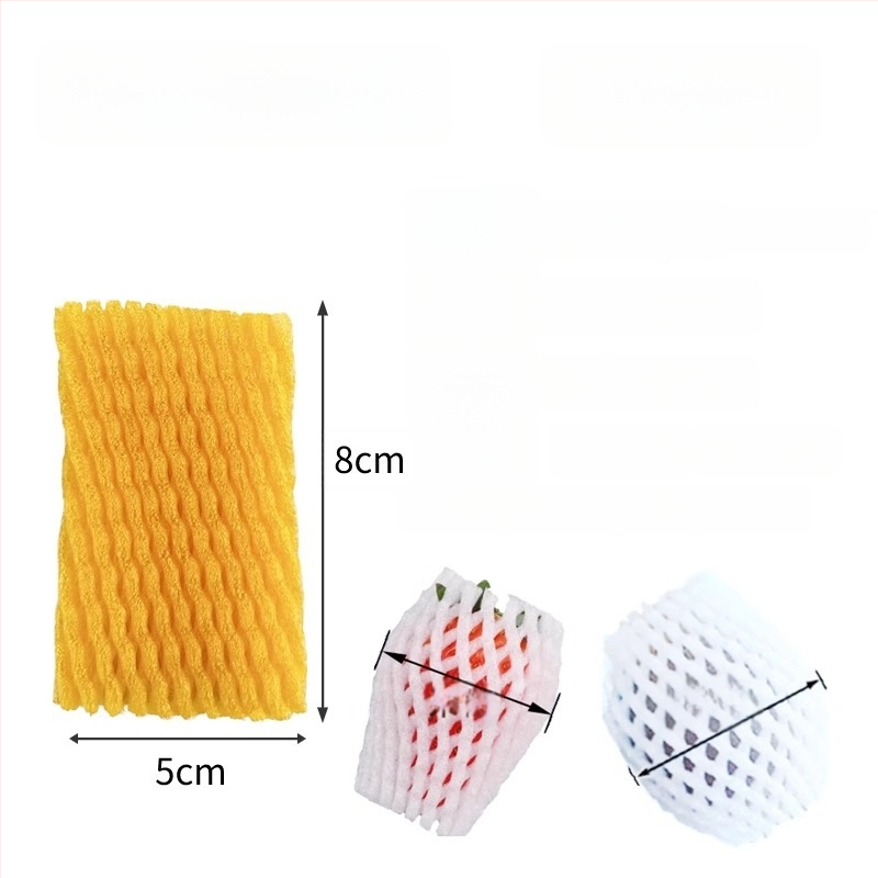 Vaisių tinklinė apsauga iš EPE perlų vatos, kvėpuojanti, storinta apsauga šviežiam vaisiams ir daržovėms