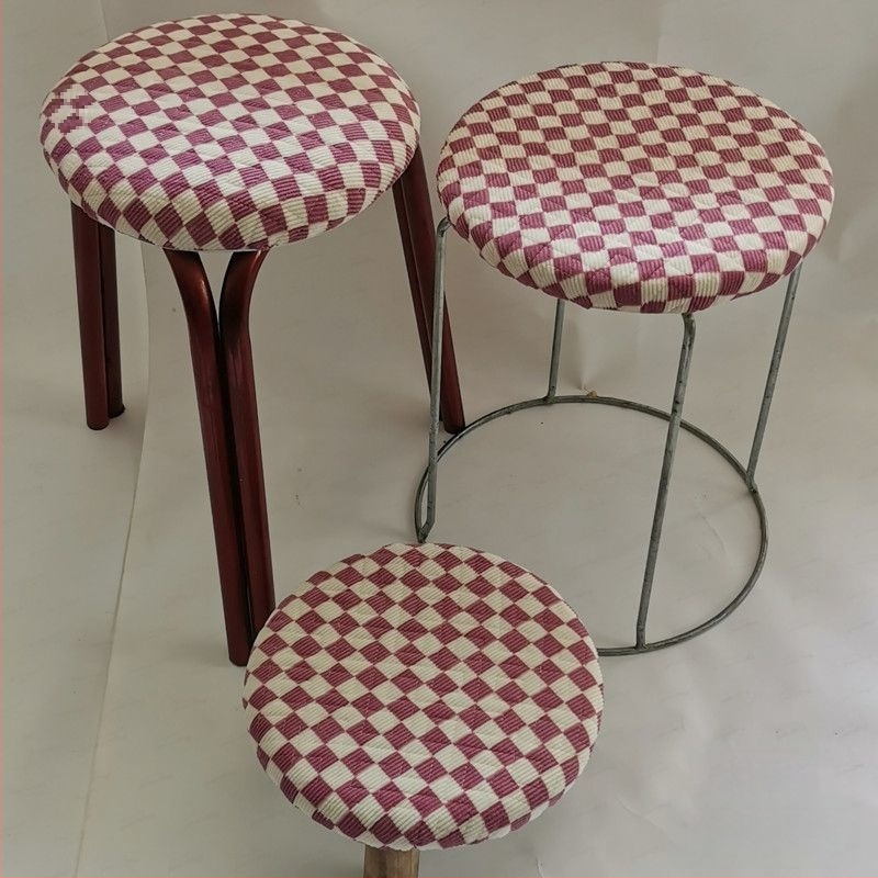 Aptuveni apļveidīgs taburetes pārvalks, materiāls Silk flower, zīmols Weiqing, stils Universāls, kategorija galdauts