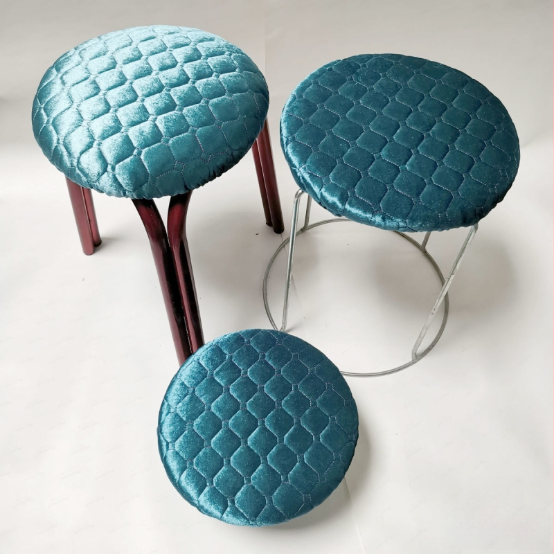 Aptuveni apļveidīgs taburetes pārvalks, materiāls Silk flower, zīmols Weiqing, stils Universāls, kategorija galdauts