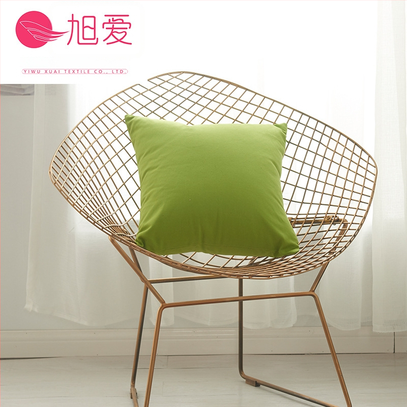 Xu Love kokvilnas spilvendrāna, vienkrāsaina, mūsdienīgs minimālisma stils, bez pildījuma