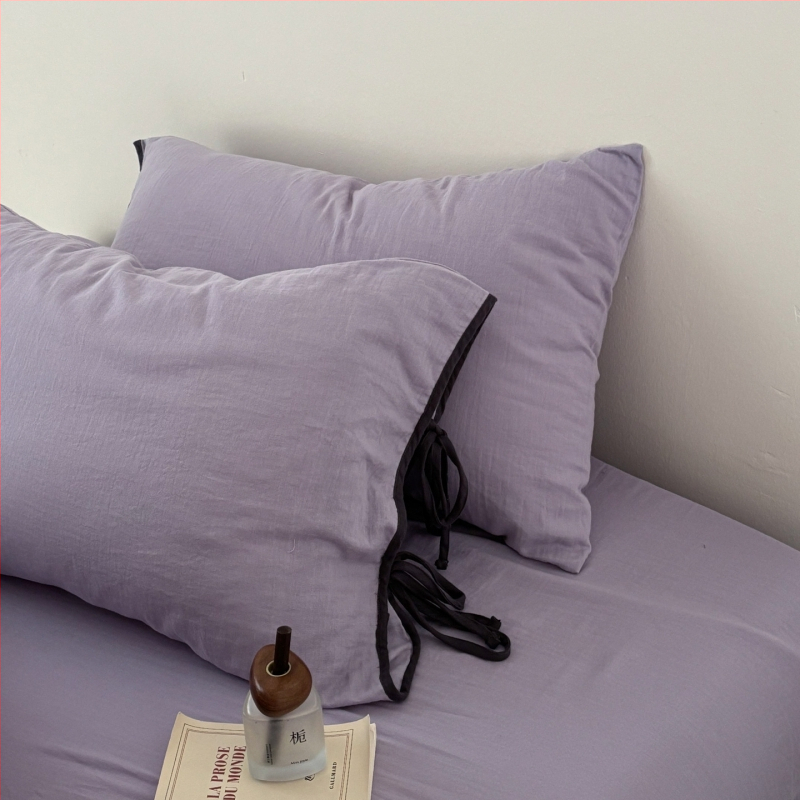 Spilvendrāna ar auklām un lente, divslāņaina kokvilnas marle, zīdaiņiem, elpojoša