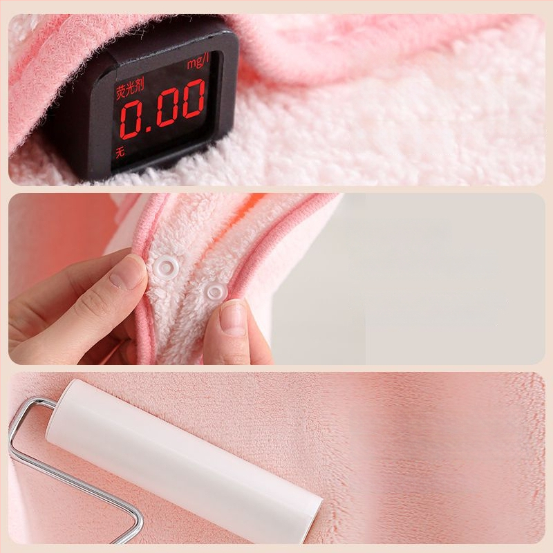 Baba viselhető kapucnival ellátott fürdőlepedő – poliészter 150D