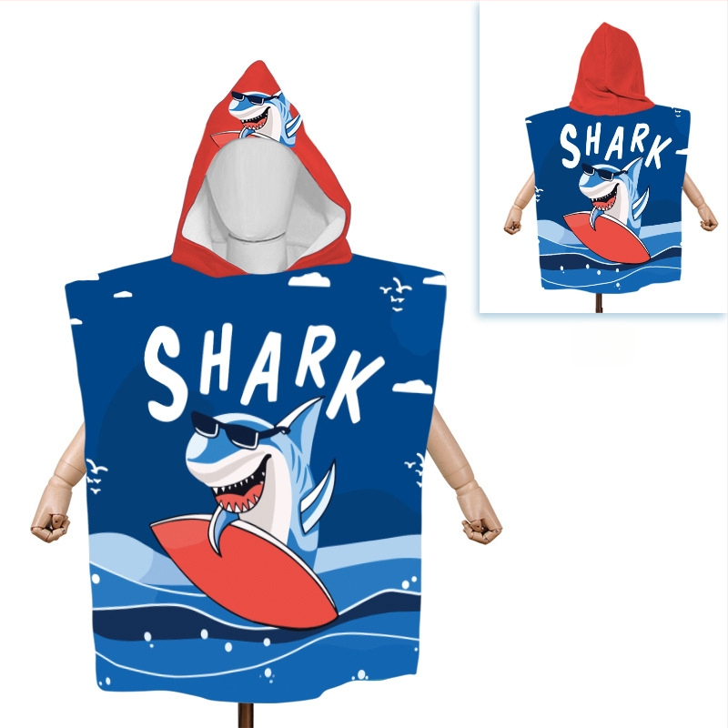 Yingxing mikroszálas babafürdőlepedő kapucnival – egyedi rajzfilm dizájn, nedvszívó, gyorsan száradó, 300–400 g