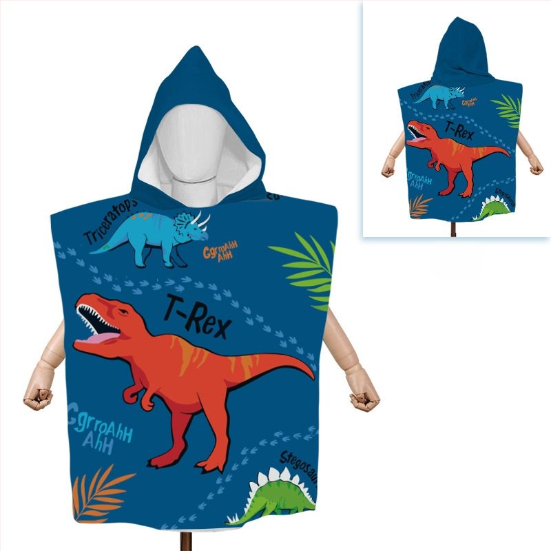 Yingxing mikroszálas babafürdőlepedő kapucnival – egyedi rajzfilm dizájn, nedvszívó, gyorsan száradó, 300–400 g