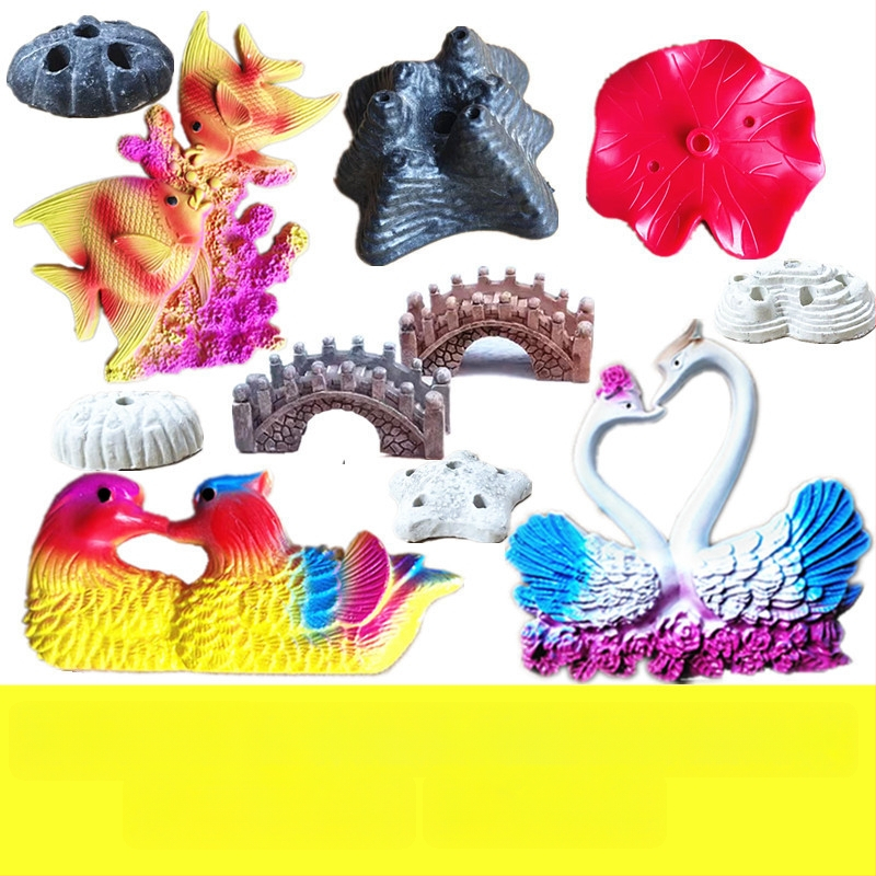 Plastmasas puķu trauka pamatne hidroponikai, Pengfeng, pastoraālais / jauns ķīniešu stils, rokas zīmēts raksts, 2023. gada pavasaris