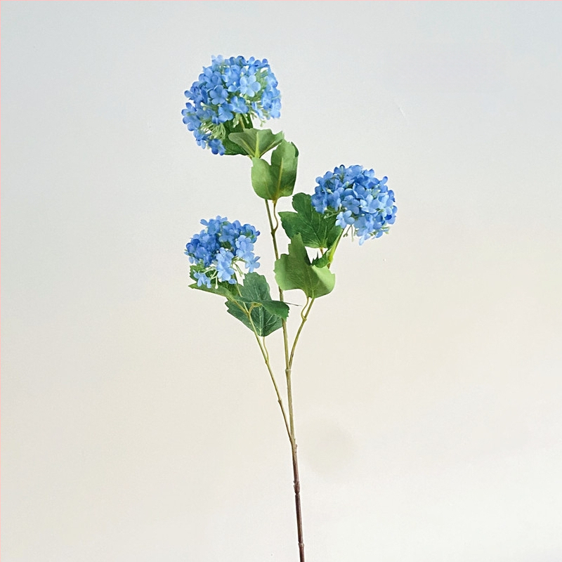 Hortenzijų šilko puokštė, dirbtinės gėlės, prekės ženklas Xihan, medžiaga: šilko gėlės, namų dekorui svetainėje