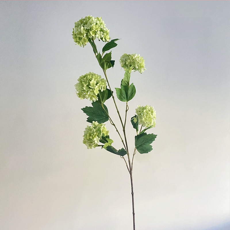 Hortenzijų šilko puokštė, dirbtinės gėlės, prekės ženklas Xihan, medžiaga: šilko gėlės, namų dekorui svetainėje