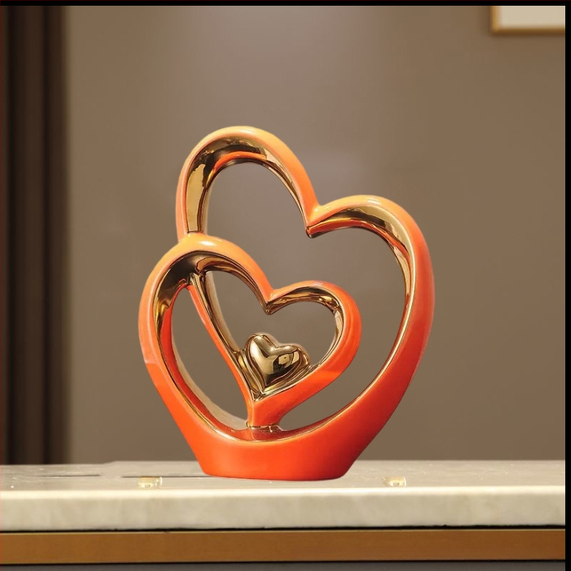 Viesistabas dekoratīvo figūru komplekts, balta porcelāna, ģeometriskas formas, mūsdienīgs minimālisms — dāvana jaunam mājoklim