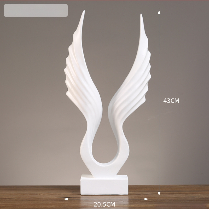 Dekoratyvinė erelio figūrėlė su išskėstais sparnais; derva, Master Gu, dekoracijos, kartoninė pakuotė