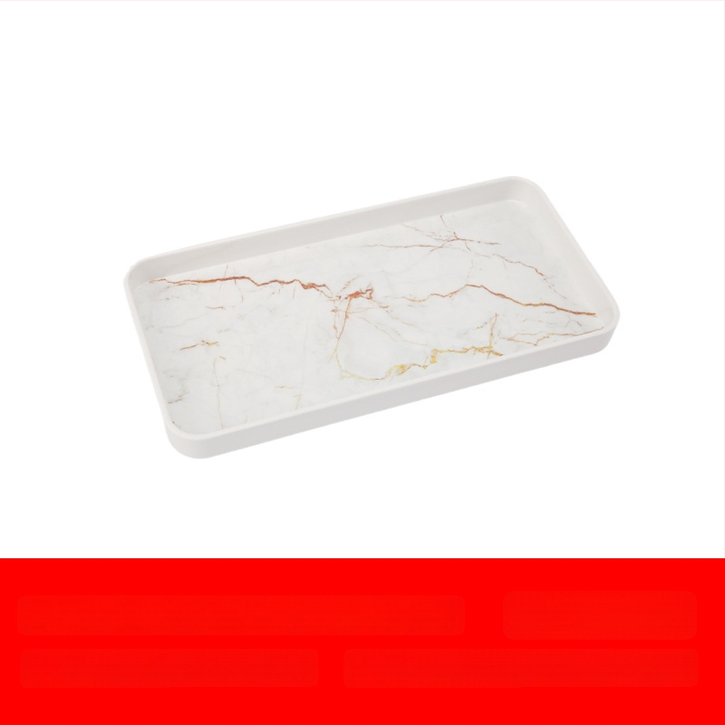 Melamiinist kandik, ristkülikukujuline, Põhjamaade stiil, triibuline muster, trükitud pind