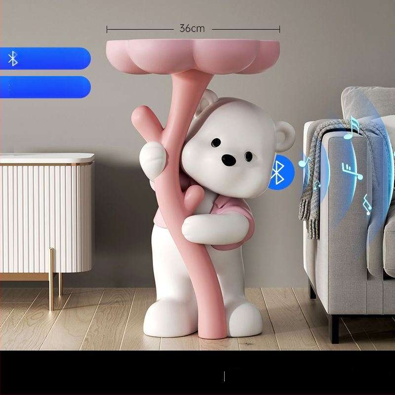 Lāča figūra no sveķiem - stāvoša, mūsdienīgs mājas dekors, Yongbo, pusrokdarbs, biznesa dāvana