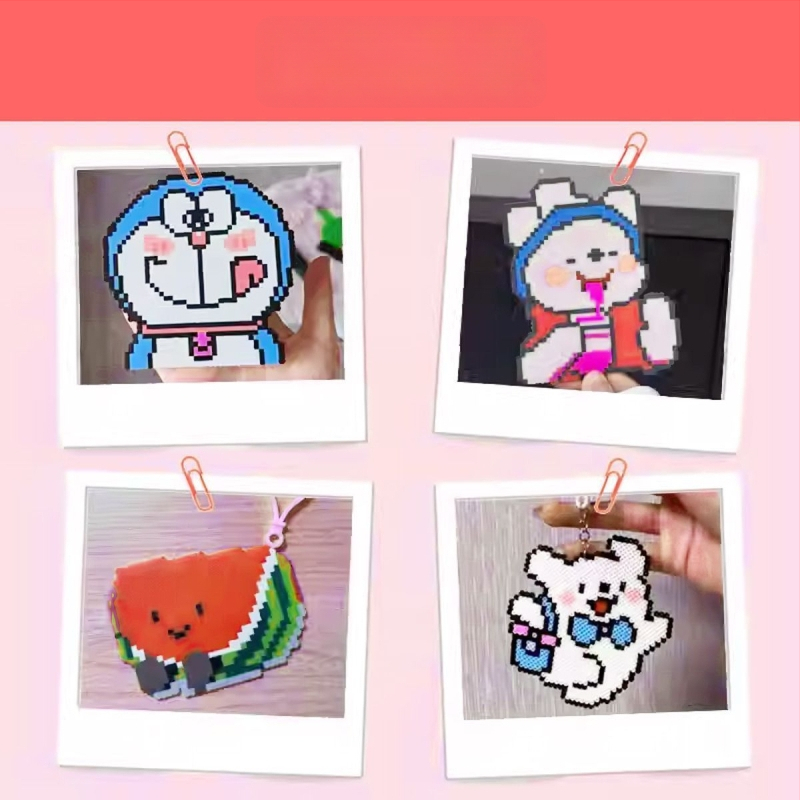 DIY set za perlice za djecu – plastične perle, injekcijsko oblikovanje, totem uzorak, INS stil